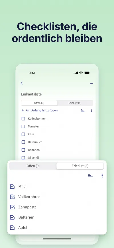 Notizen mit Ordner: Folino – Screenshot 3