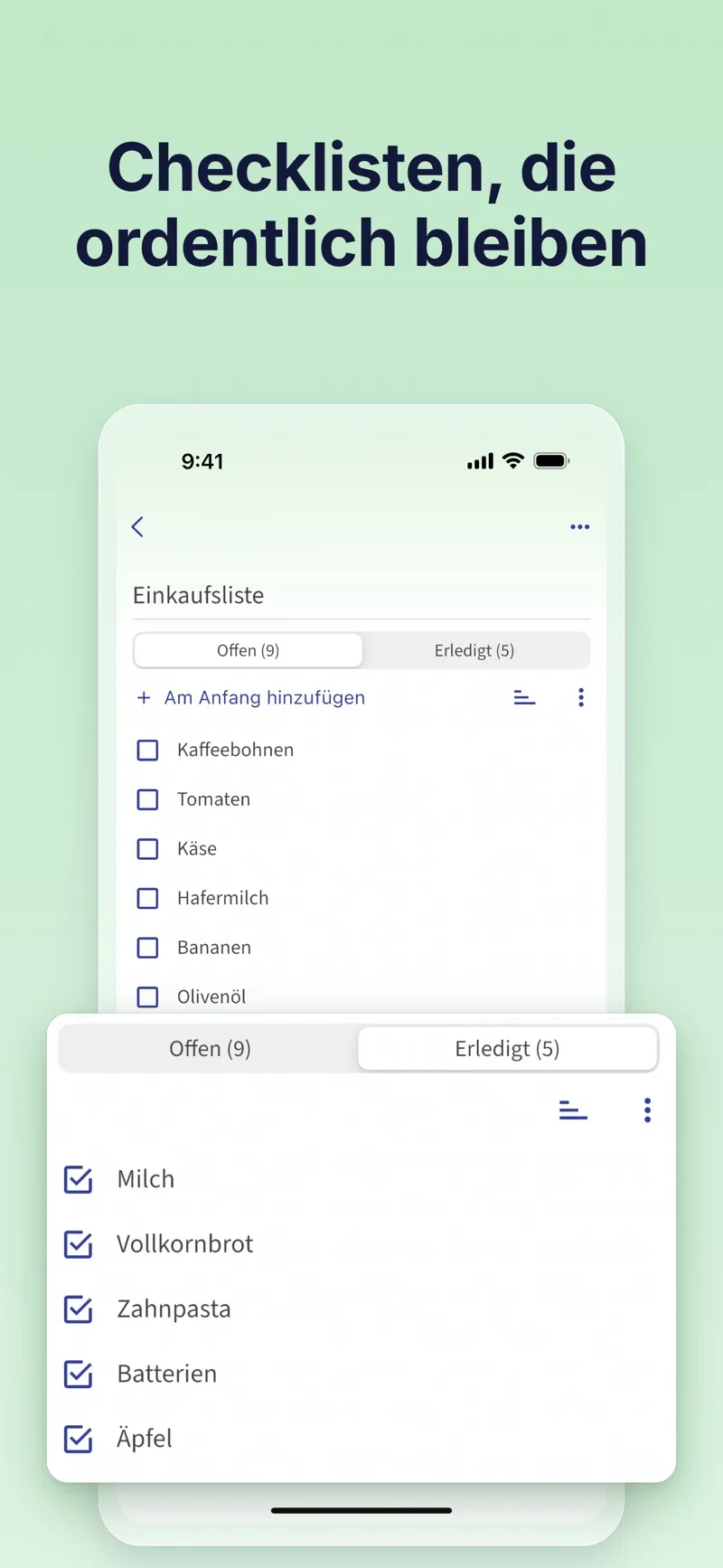 Notizen mit Ordner: Folino – Screenshot 3
