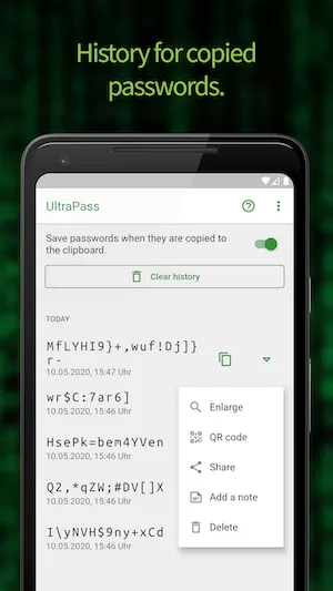 Password Generator: UltraPass – skjermbilde 2
