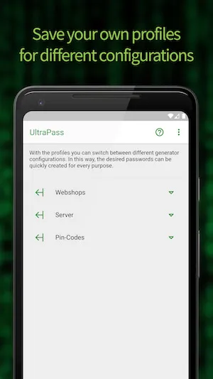Password Generator: UltraPass – skjermbilde 3