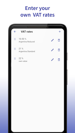 VAT Calculator - UltraVAT Screenshot 3